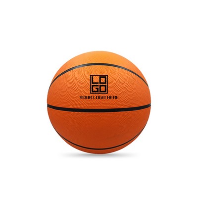 7" Rubber Mini Basketball